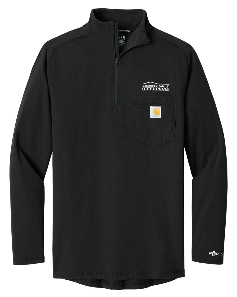 Carhartt Force® 1/4-Zip Long Sleeve T-Shirt