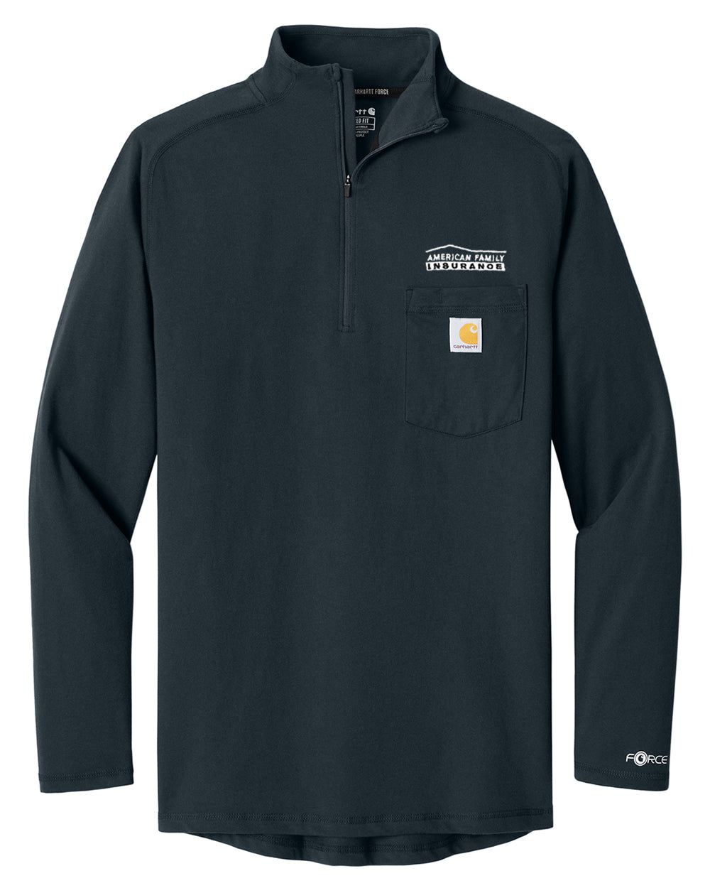 Carhartt Force® 1/4-Zip Long Sleeve T-Shirt